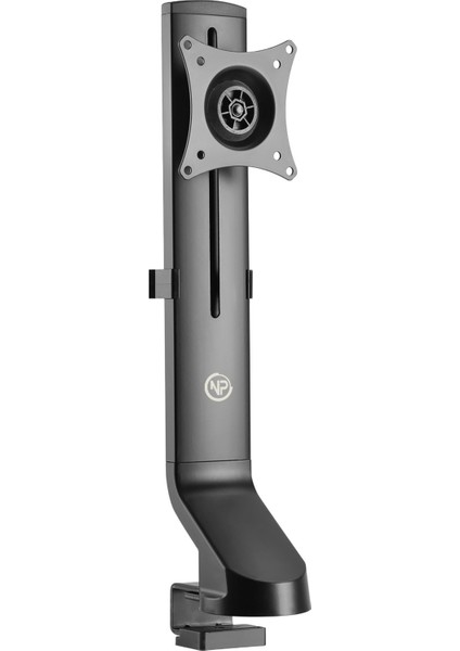 STD2101B 17"-32" Vesa Uyumlu 180° Yükseklik Ayarlı Kablo Yönetimli Tekli Monitör Standı modelleri