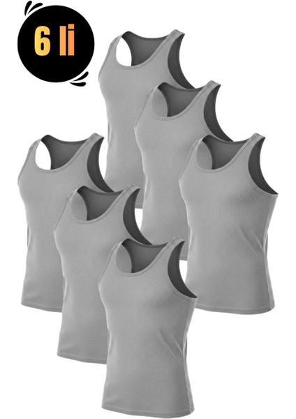 Galaksi 6'lı Paket: Gün Boyu Konfor Sunan Erkek Atlet Takımı Avantajli 6'li Ekonomik Paket