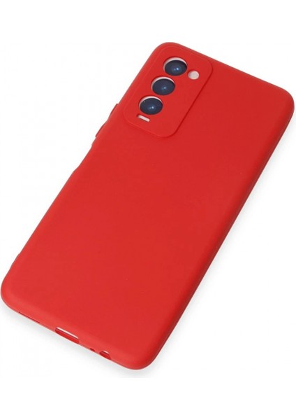 Tecno Camon 18 Kılıf First Silikon - Kırmızı (K95) modelleri