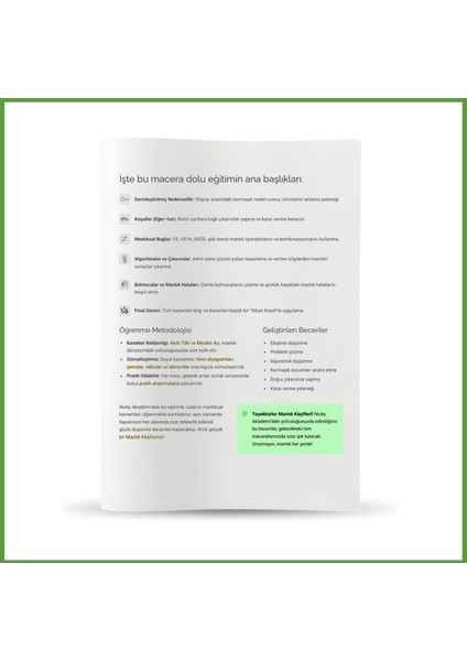 Mantıksal Düşünme fiyatları