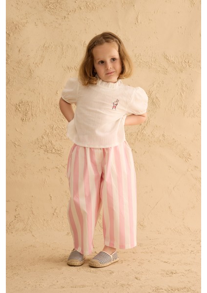 Pamuk Balon Kollu Gömlek Ekru fırsatları