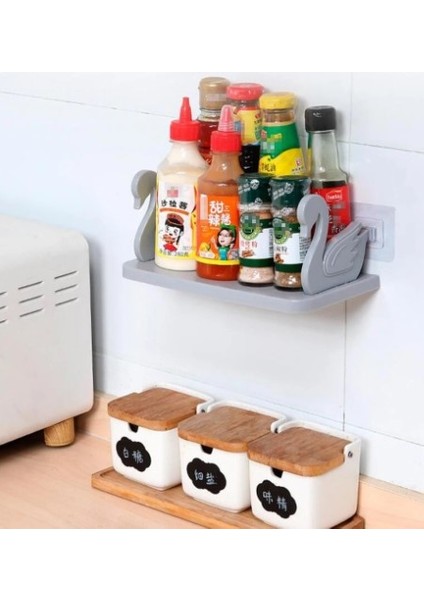 Kuğu Tasarımlı Kendinden Yapışkanlı Raf (5361) fiyatları