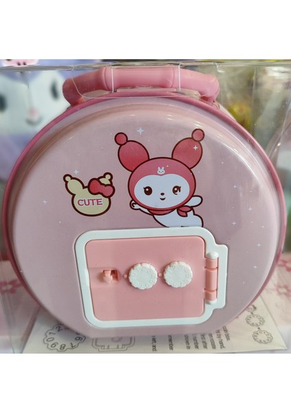 Kuromi Figürlü Kumbara Şifreli Metal AD54139 fiyatları