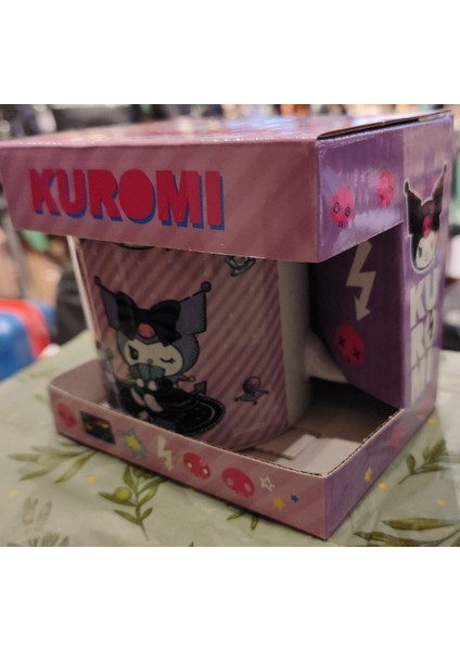 Kuromi Figürlü Porselen Kupa Bardak