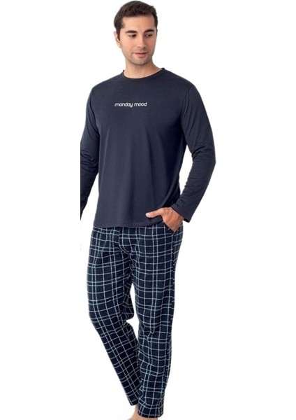 Lorenzo Süprem Kumaş Uzun Kollu Erkek Pijama Takımı M/2xl fırsatları