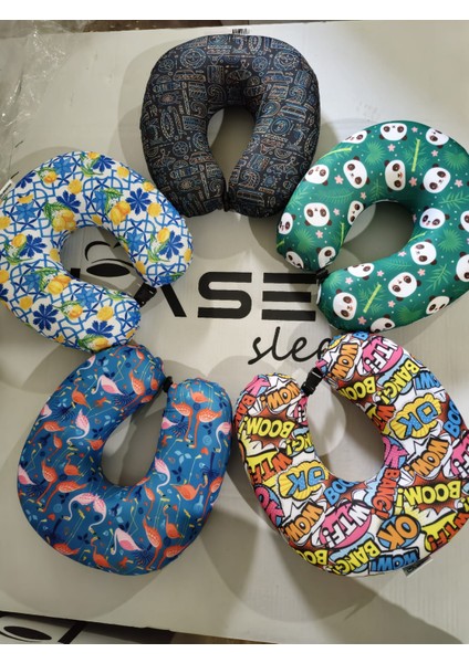 Ortopedik Boyun Uyumlu Seyahat Yastığı