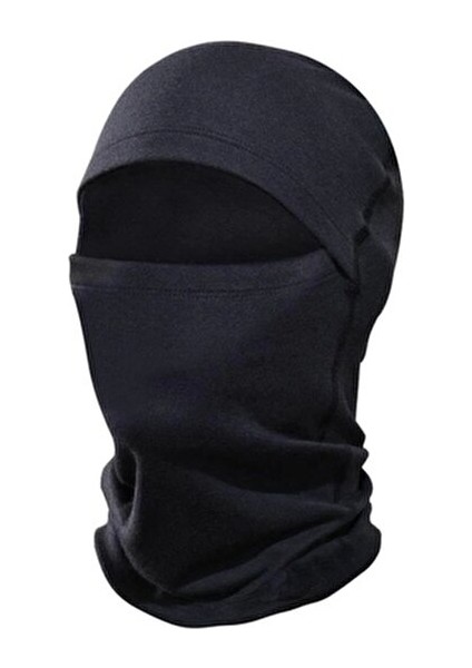 Motorcu Termal Siyah Kar Maskesi