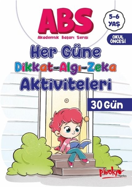 Abs 5-6 Yaş Her Güne Dikkat-Algı-Zeka Aktiviteleri 30 Gün