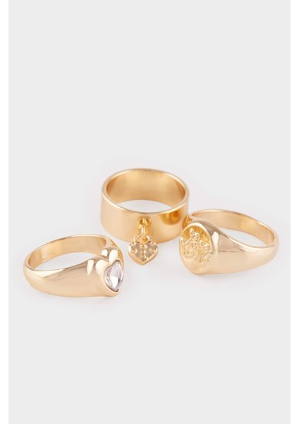 Kadın 5'li Gold Yüzük F7697AXNS fiyatları
