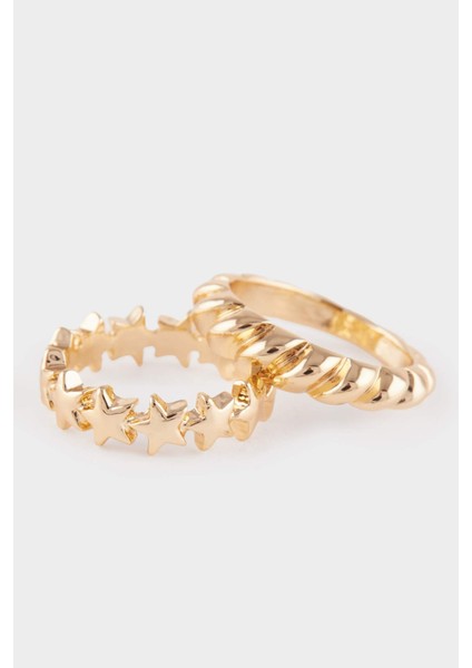 Kadın 5'li Gold Yüzük F7697AXNS modelleri