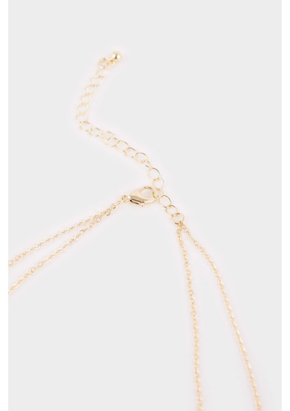 Kadın 2'li Bordo Yonca Detaylı Kolye G1272AXNS modelleri