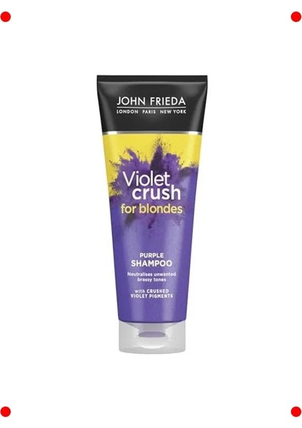 Sarı Saçlar Için Menekşe Özlü Mor Şampuan 250 ml