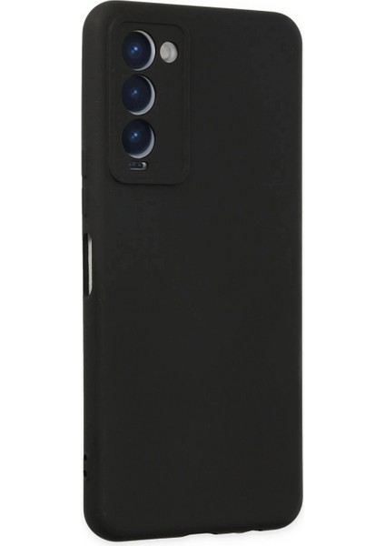 Tecno Camon 18 Kılıf Nano Içi Kadife Silikon - Siyah (K95) modelleri
