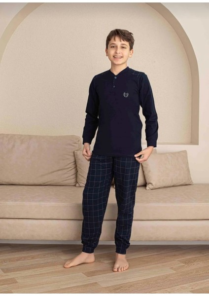Erkek Çocuk Uzun Kol Penye Pijama Takımı