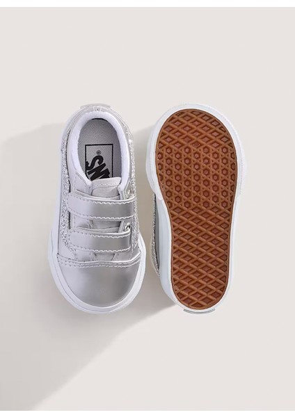 Gri Bebek Yürüyüş Ayakkabısı VN000CTG7VF1-OLD Skool V modelleri