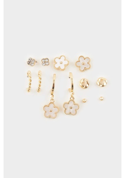 Kadın 6'lı Gold Küpe G1253AXNS