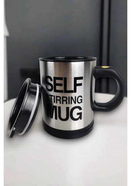 Yazılı Mug Kupa Karıştırıcı Özelliği ve Paslanmaz Çelik modelleri