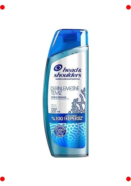 Derin Temizlik Şampuanı Yoğun Ferahlık 300 ml