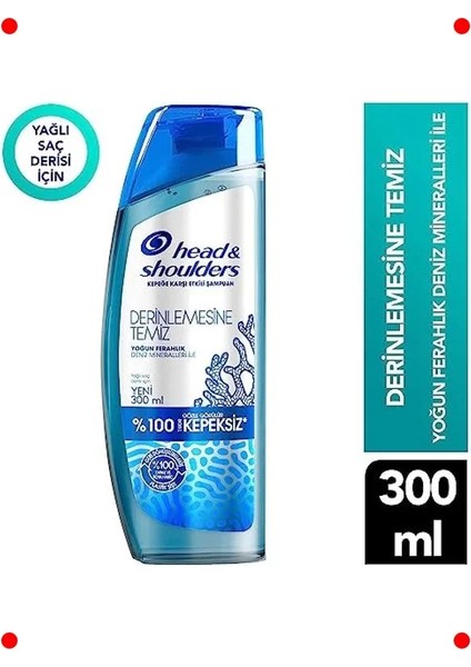 Derin Temizlik Şampuanı Yoğun Ferahlık 300 ml fiyatları