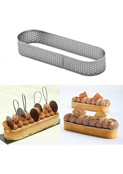 Delikli Oval Tart Kalıbı 13CM*2H