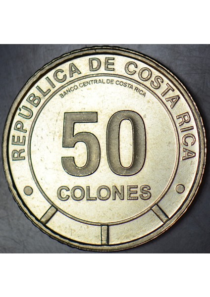 Kosta Rika 50 Kolon 2023 Hatıra-Ipeksi Kertenkele. Çil. modelleri