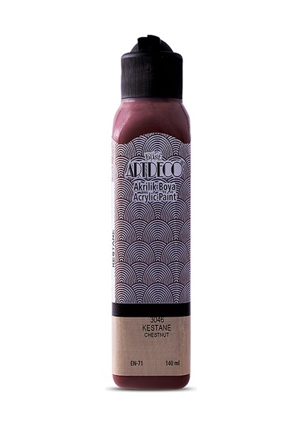 Artdeco Akrilik Boya 140 ml Kestane 070R-3046