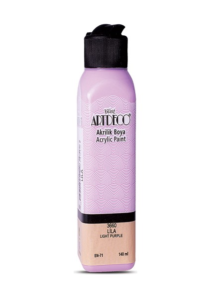 Artdeco Akrilik Boya 140 ml Lila 070R-3660