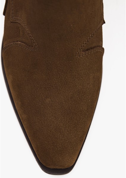 Kadın Western Bot – Hakiki Süet Deri Kovboy Topuklu Bot modelleri