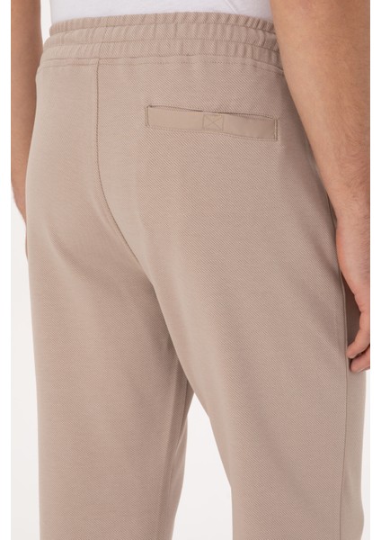 Erkek Koyu Bej Eşofman Altı 50309998-VR088