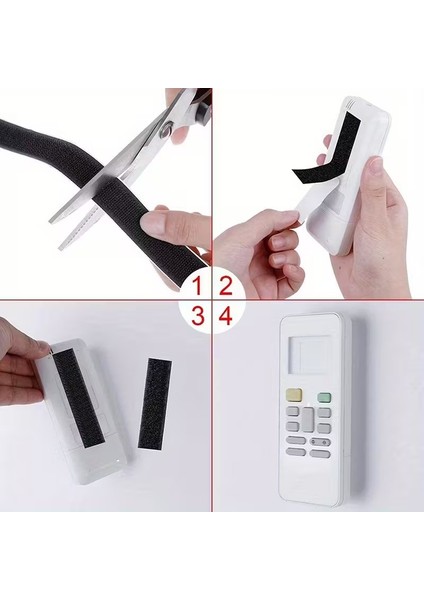 Cırt Cırt Bant Yapışkanlı 20 mm x 2 mt Siyah