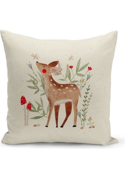 4'lü Kırlent Kılıf Seti Çocuk Bebek Odası Dijital Baskılı fiyatları