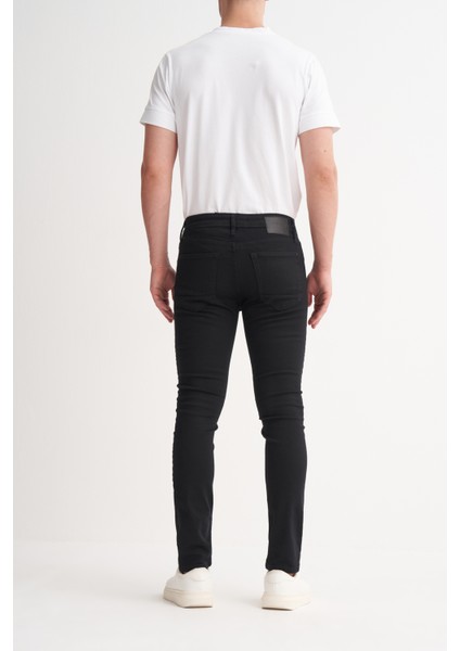 Caz 09000 Harden Denim Non Denim Rins Black Wash Erkek Likralı Kot Pantolon Siyah modelleri