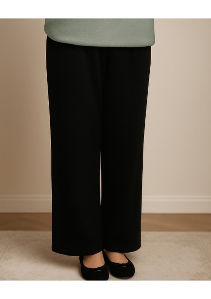 Gümüş collection, geniş paça,Oysho kumaş Pantolon, renk siyah fiyatları