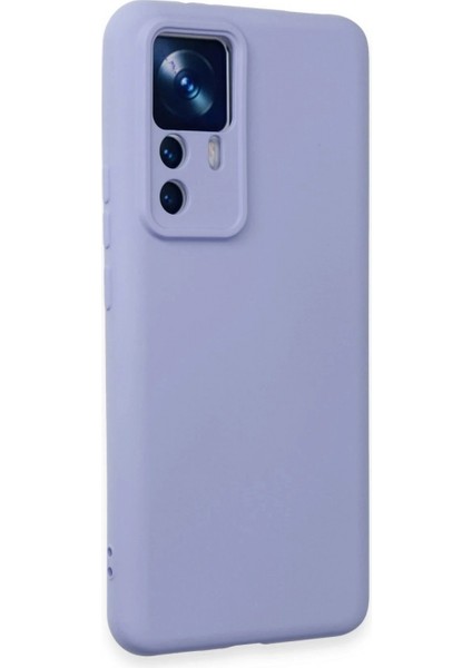 Xiaomi Mi 12T Pro Kılıf Nano Içi Kadife Silikon - Lila (K95) fiyatları