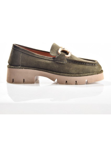 2539051K Kadın Hakiki Deri Casual Ayakkabı