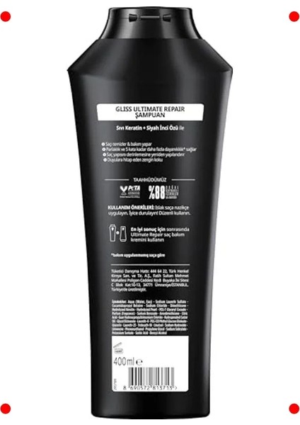 Yoğun Onarıcı Şampuan 400 ml modelleri