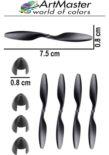 Mini Drone Motor ve Pervanesi 4 Adet Dc Motor Yüksek Hızlı Çekirdeksiz Pervane Kanatı Helikopter Uçak Drone Deney Okul fiyatları