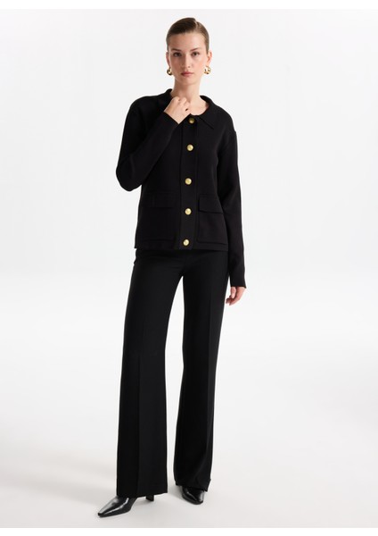 Siyah Kadın Hırka F5WL-HRK0150 fiyatları