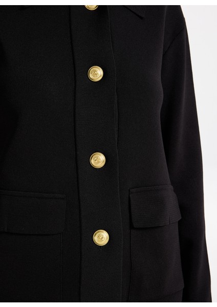 Siyah Kadın Hırka F5WL-HRK0150 fırsatları