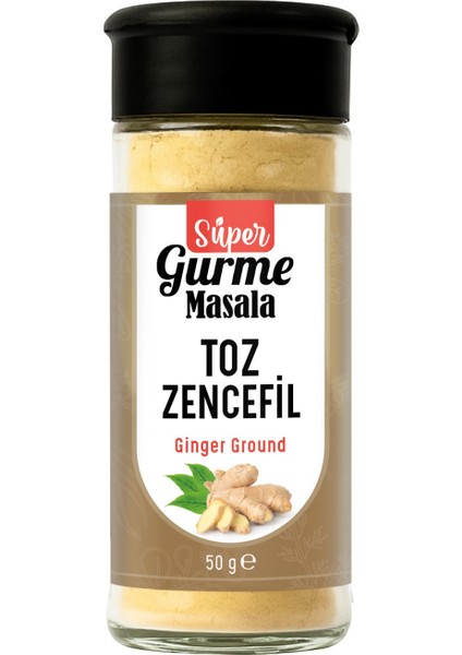 Zencefil Tozu 50 Gr. Pure Ginger Powder (Menşei; Hindistan)