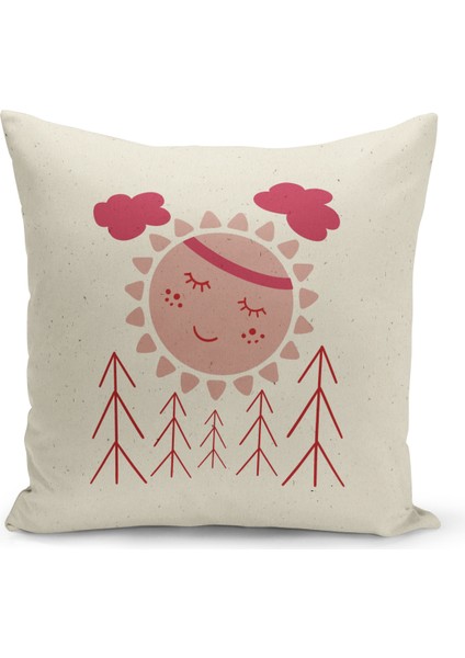 4'lü Kırlent Kılıf Seti Çocuk Bebek Odası Dijital Baskılı fırsatları