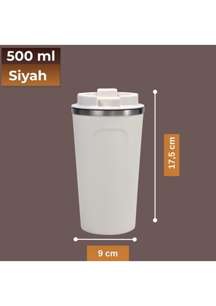 500 ml Paslanmaz Çelik Bardak Termos Çift Katmanlı modelleri