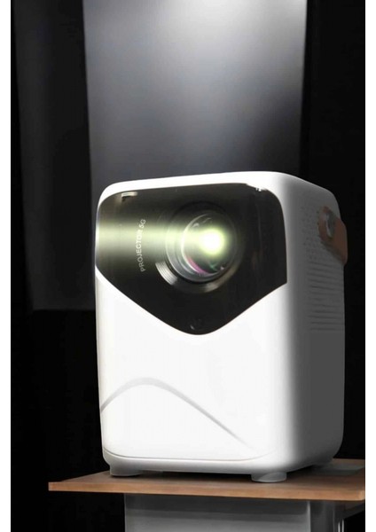 Taşınabilir Android Projeksiyon Wifi Destekli 4K Multimedia Tabanlı Ev ve Ofis Tipi fiyatları