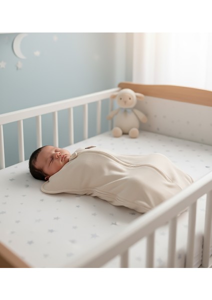 Yenidoğan Kundak Tulumu - Uyku Tulumu %100 Pamuk (Oeko-Tex Sertifikalı)