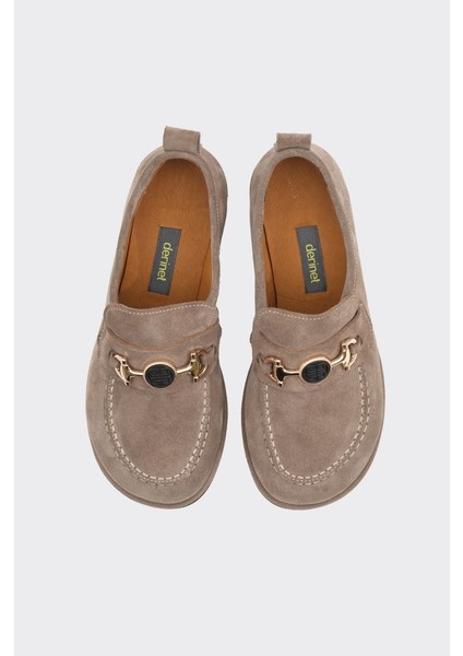 Hakiki Deri Tokalı Kadın Casual Ayakkabı modelleri