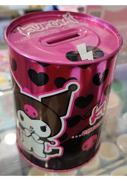 Kuromi Figürlü Metal Kumbara AD79