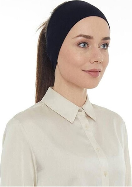 Silikonlu Bandana Bone - Siyah