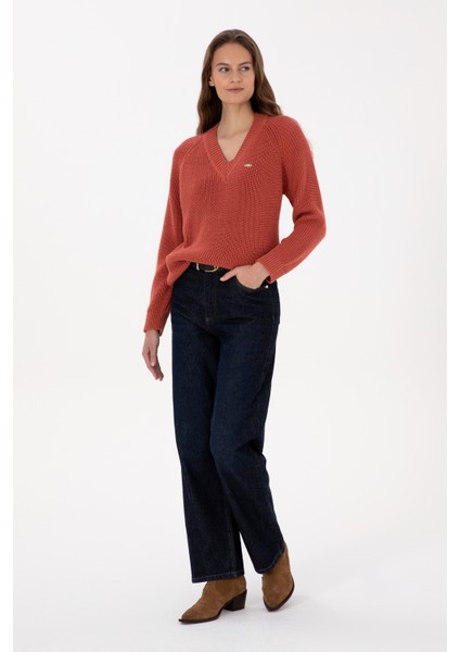 Kadın Gül Kurusu Kazak /triko 50314934-VR026 fırsatları