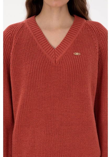 Kadın Gül Kurusu Kazak /triko 50314934-VR026