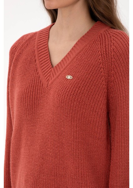 Kadın Gül Kurusu Kazak /triko 50314934-VR026